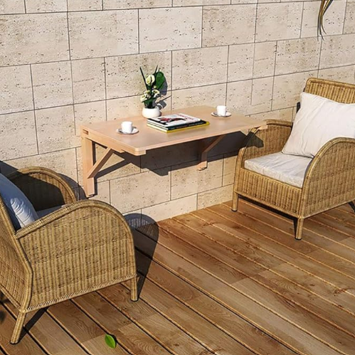 bureau pliable melisen position ouvert