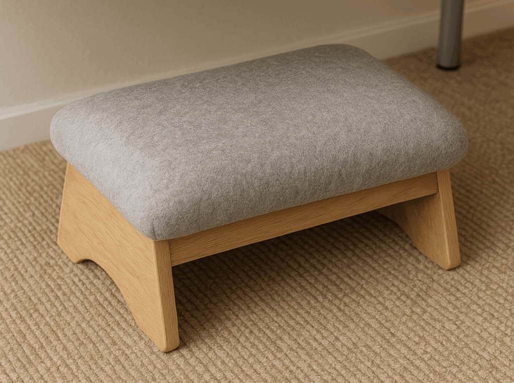 repose pied bureau diy cocooning