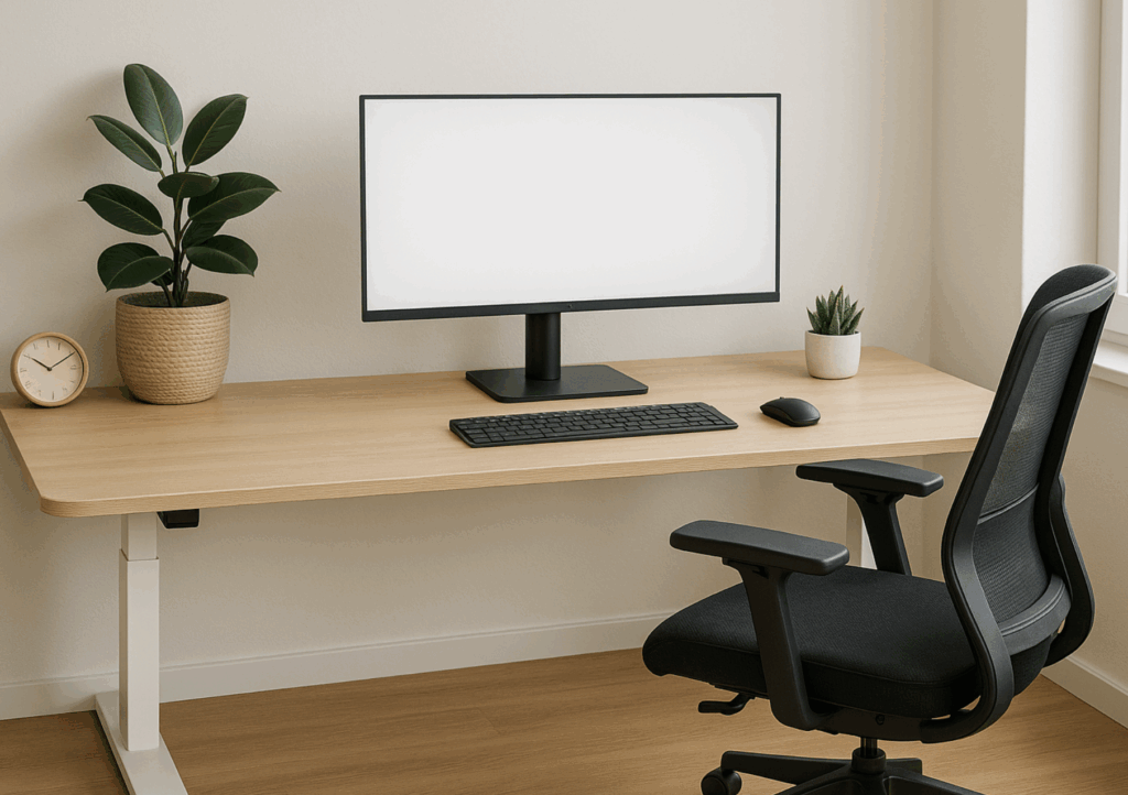 travail sur ecran ergonomique amenagement
