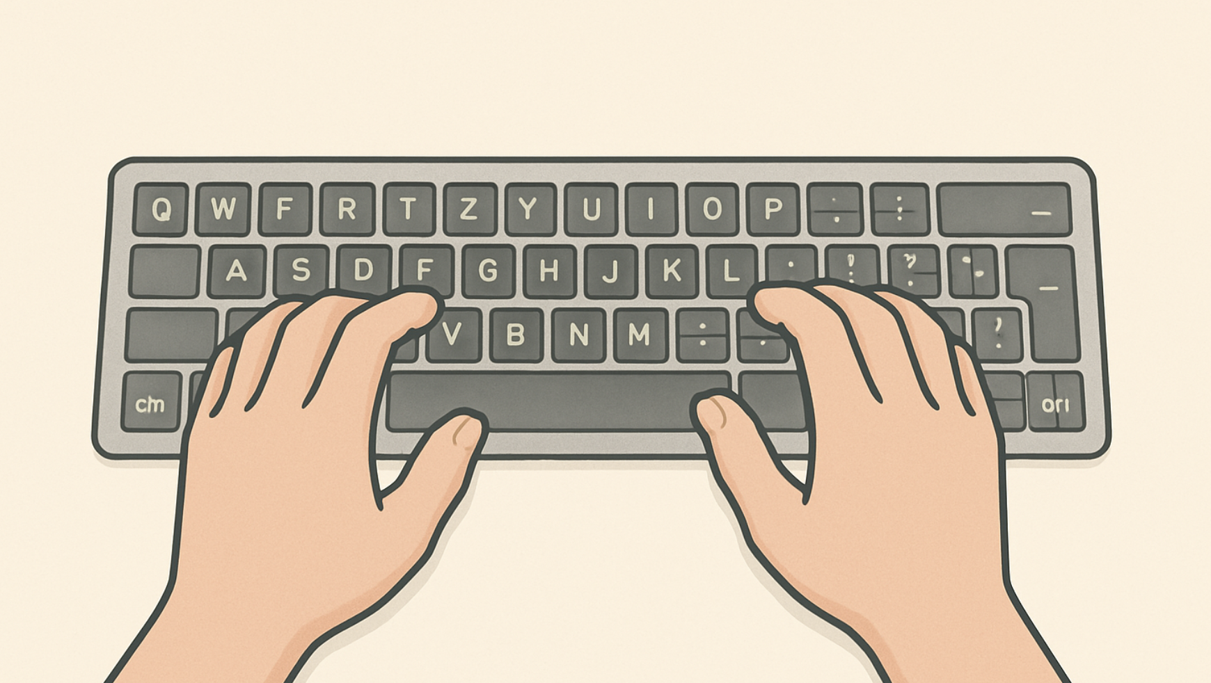 comment connaître les touches du clavier position main